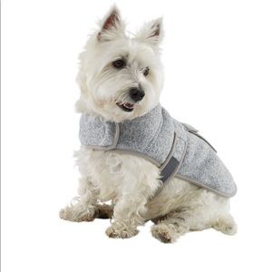 NWOT LL Bean medium dog sweater (grey)